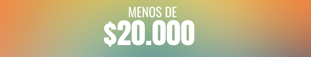 MENOS DE $20.000