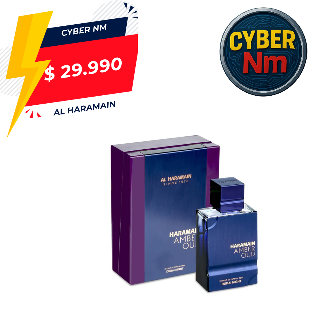 Amber Oud Dubai Night Al Haramain 75Ml Hombre Edp