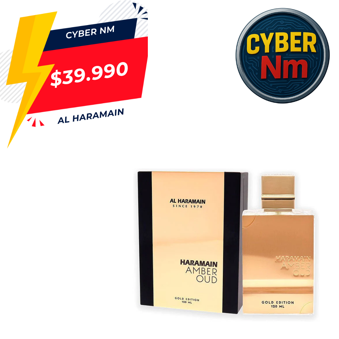 Amber Oud Gold Al Haramain 120Ml Hombre Edp