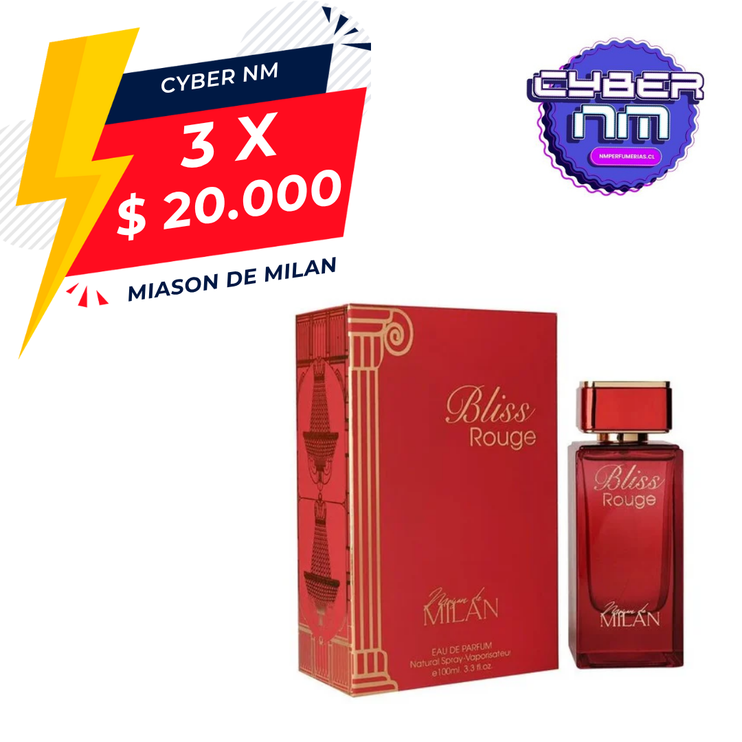 Bliss Rouge Maison De Milan 100Ml Unisex Edp