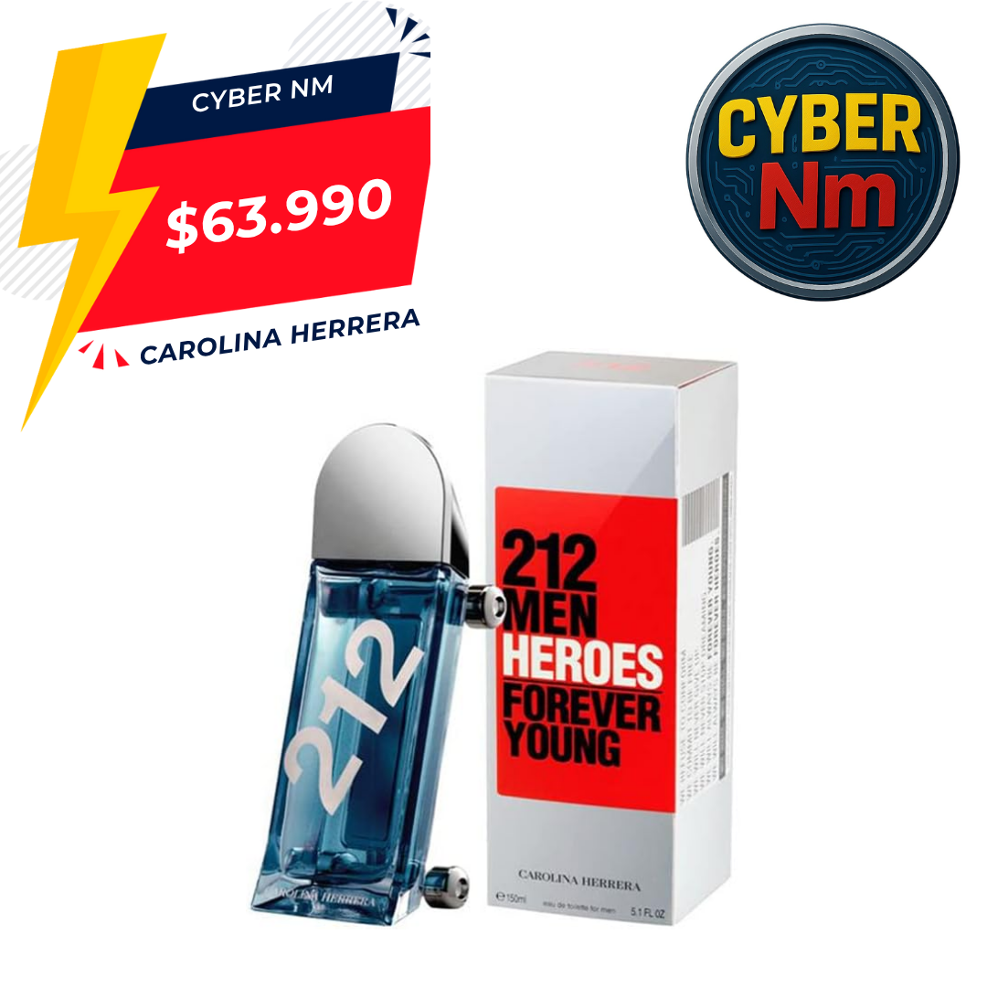 212 Heroes Carolina Herrera 150Ml Hombre Edt