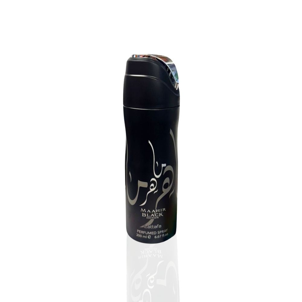 Maahir Black Edition Lattafa Unisex Desodorante