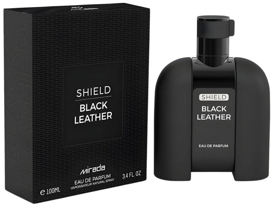 Shield Black Leather Mirada