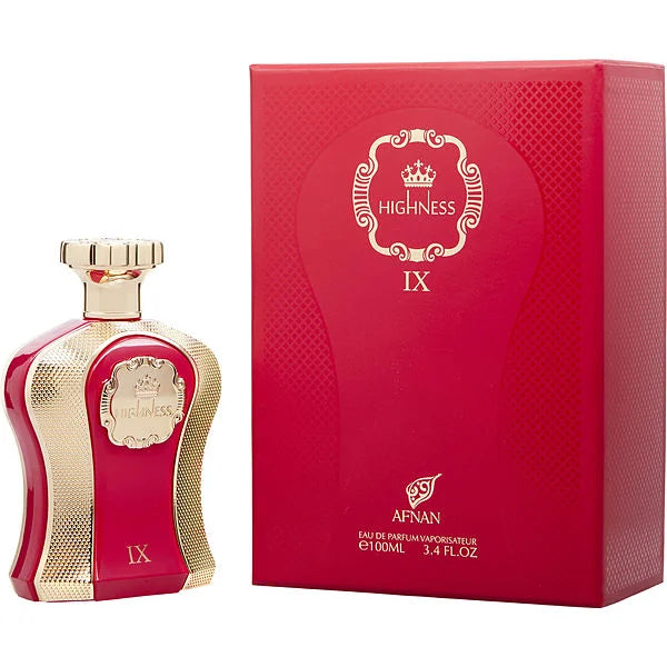 Highness Ix Maroon Afnan 100Ml Mujer Perfume