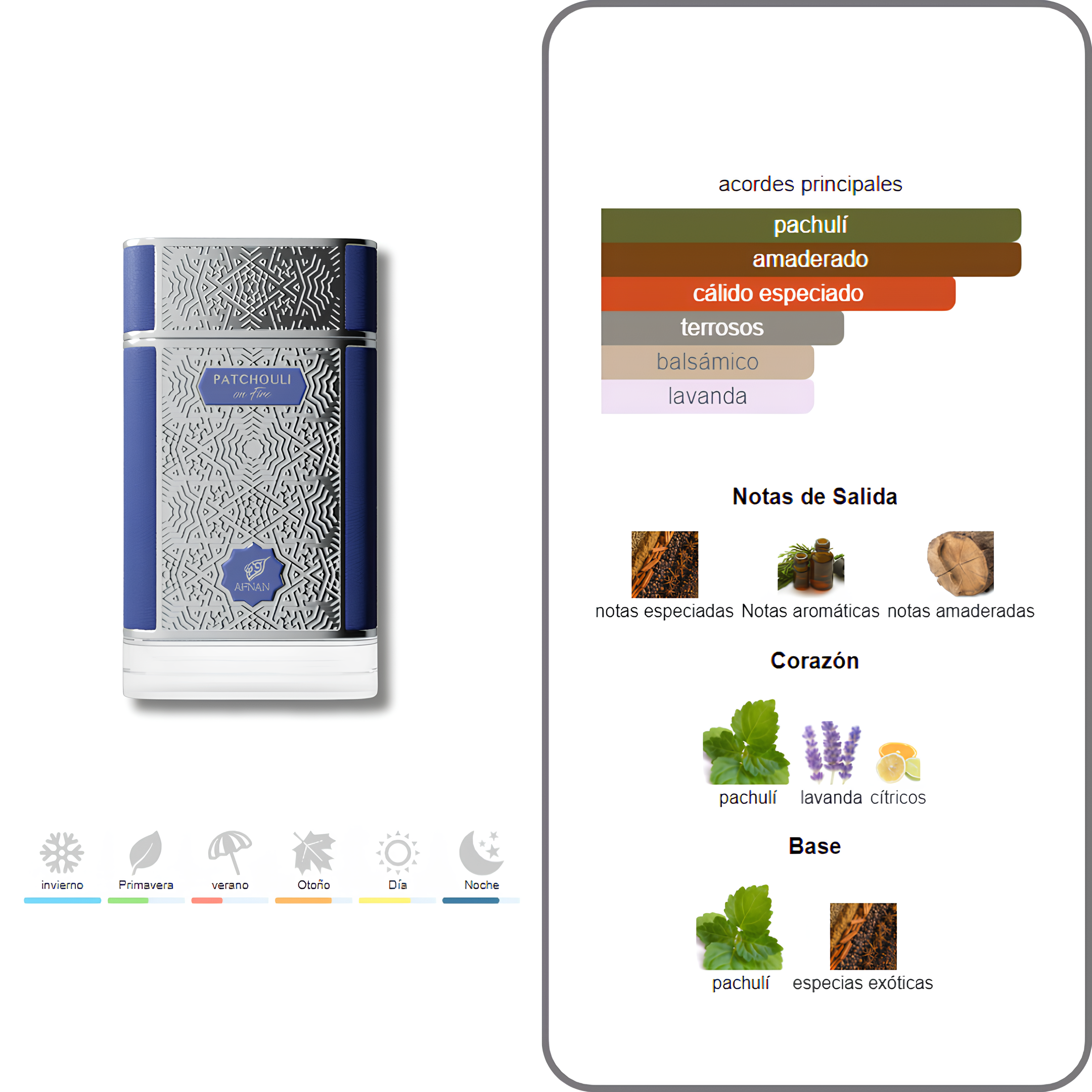 Patchouli On Fire Afnan 80Ml Unisex Edp