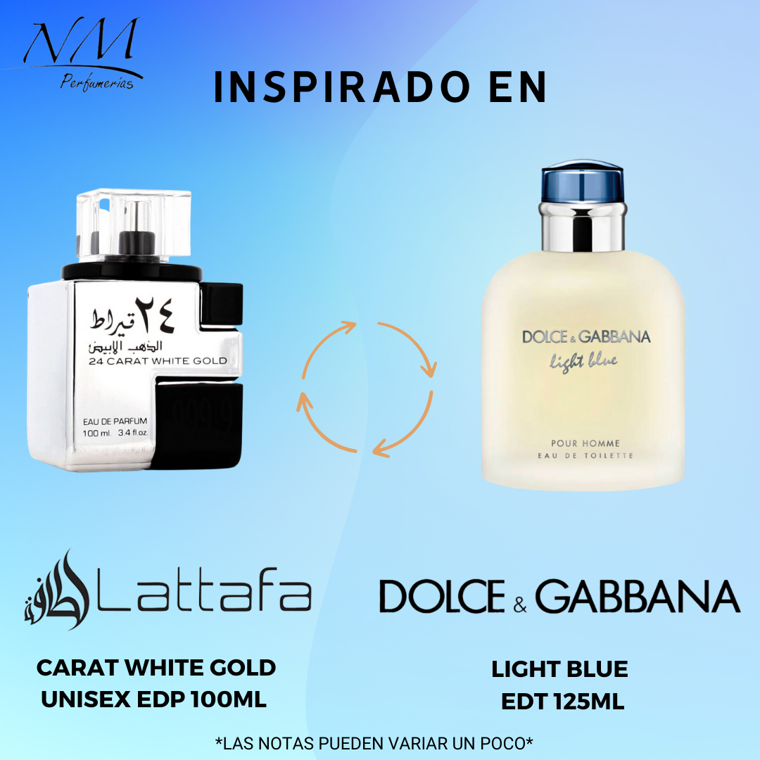 Carat White Gold Lattafa 100Ml Unisex Edp