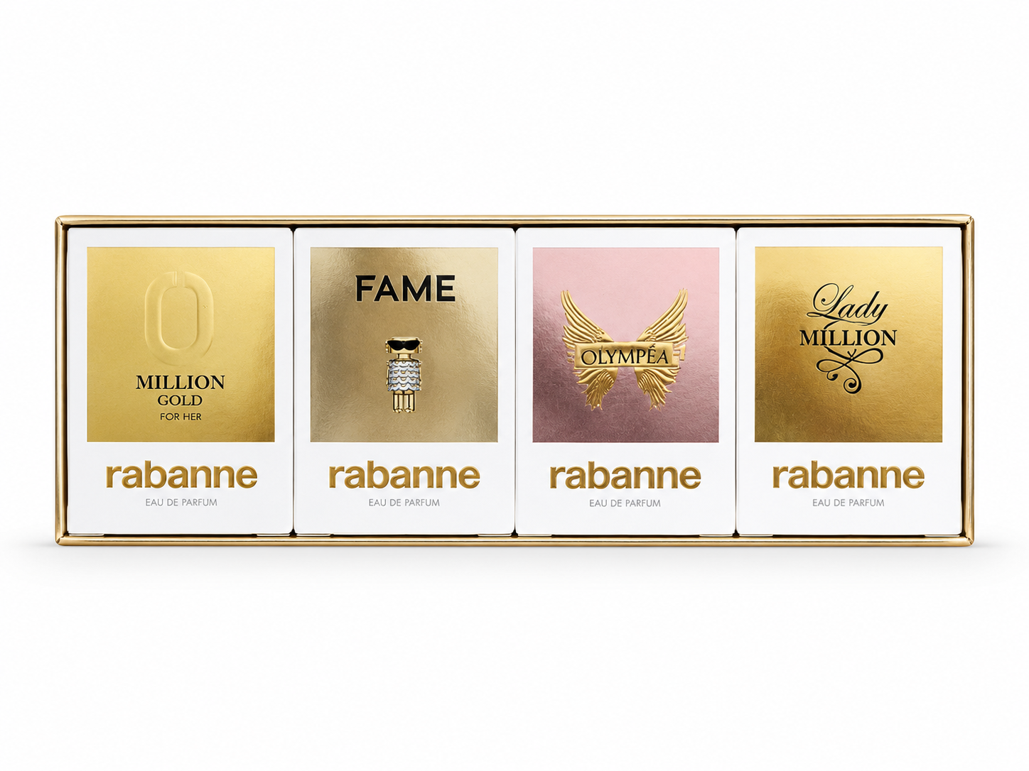 Miniaturas Paco Rabanne 4Pcs Mujer Edp Estuche