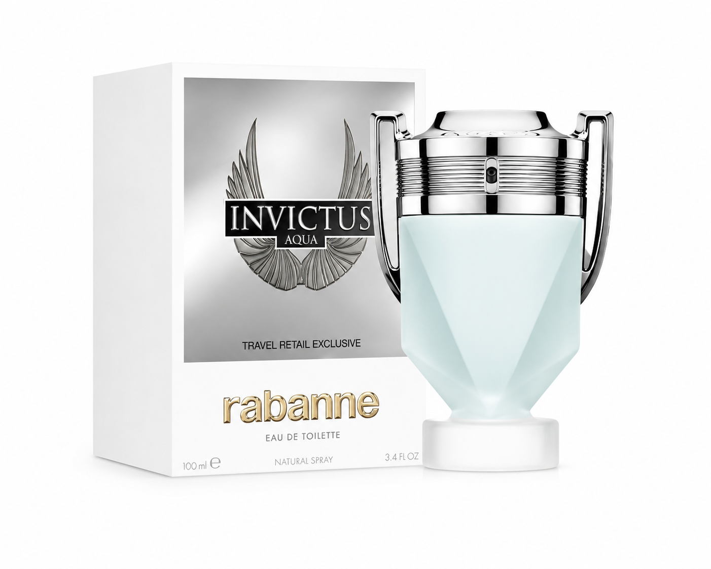 Invictus Aqua Paco Rabanne 100Ml Hombre Edt