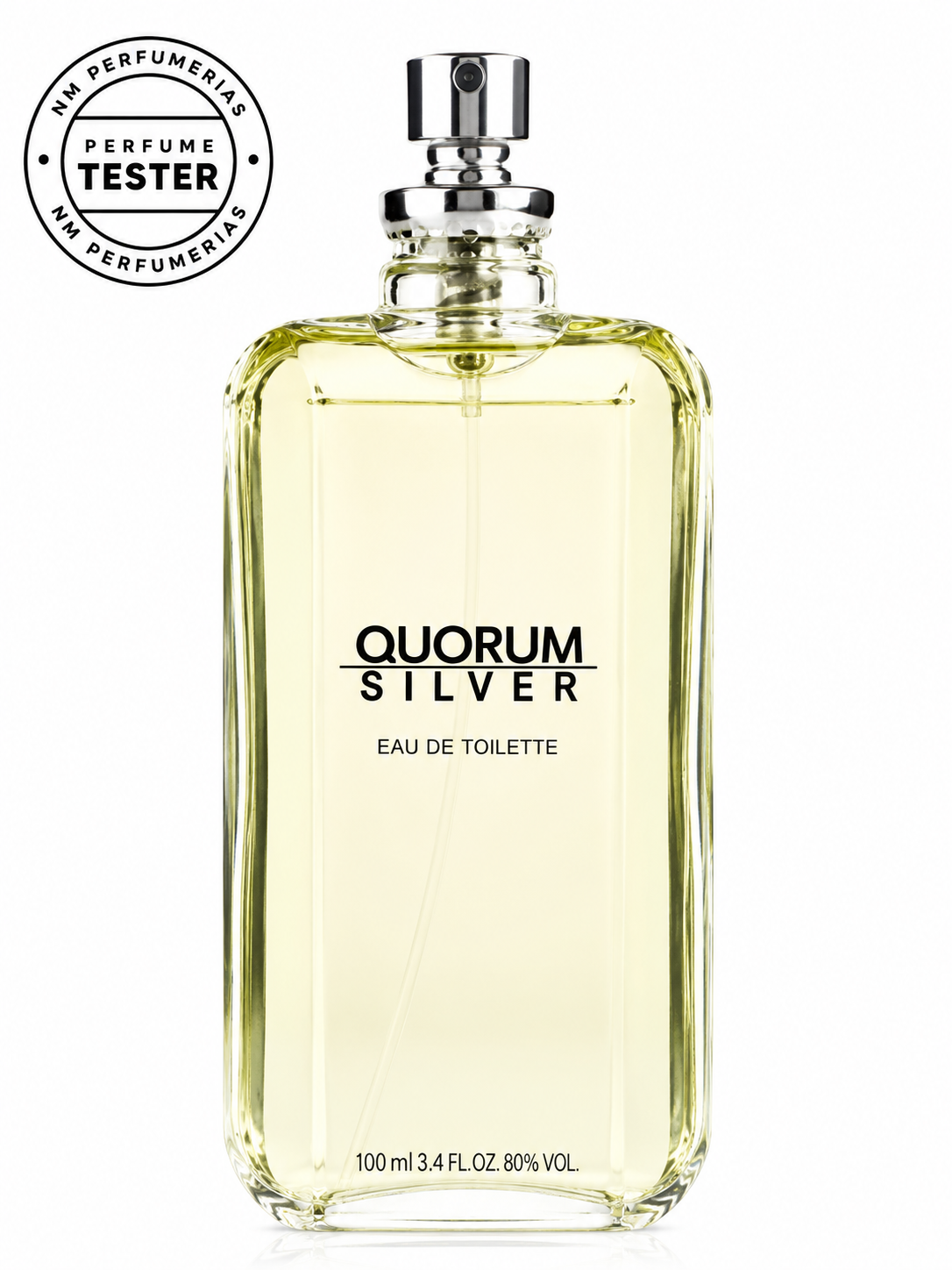 Quorum Silver Antonio Puig Tester 100Ml Hombre Edt