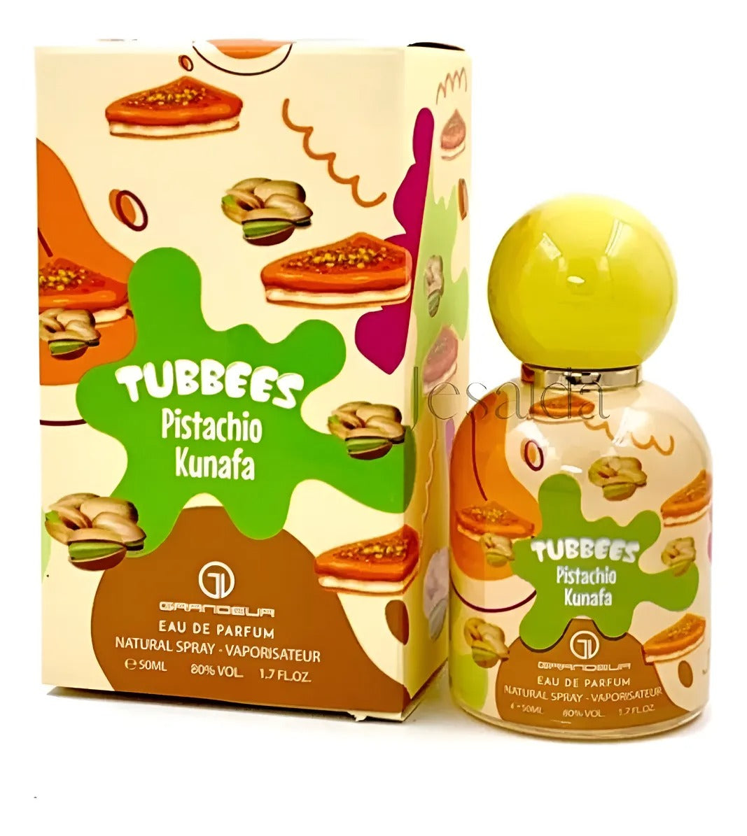 Pistachio Kunafa Grandeur Tubbees