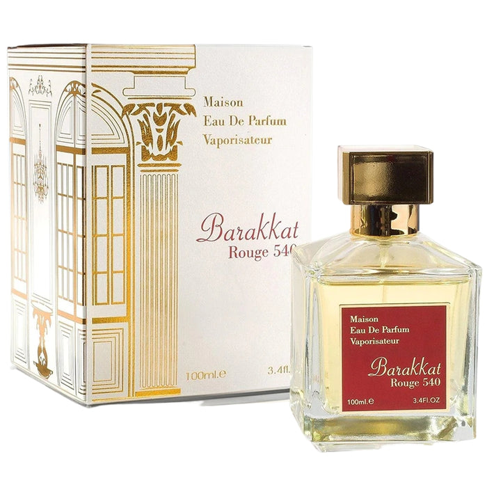 Barakkat Rouge 540 Fragrance World Unisex