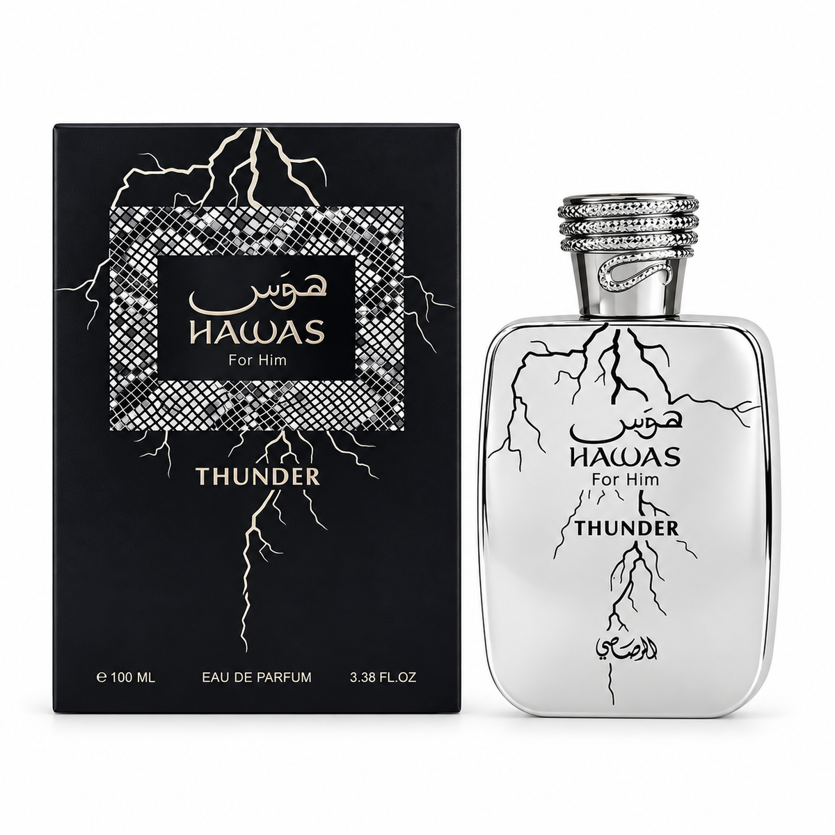 Hawas Thunder Rasasi 100Ml Hombre Edp