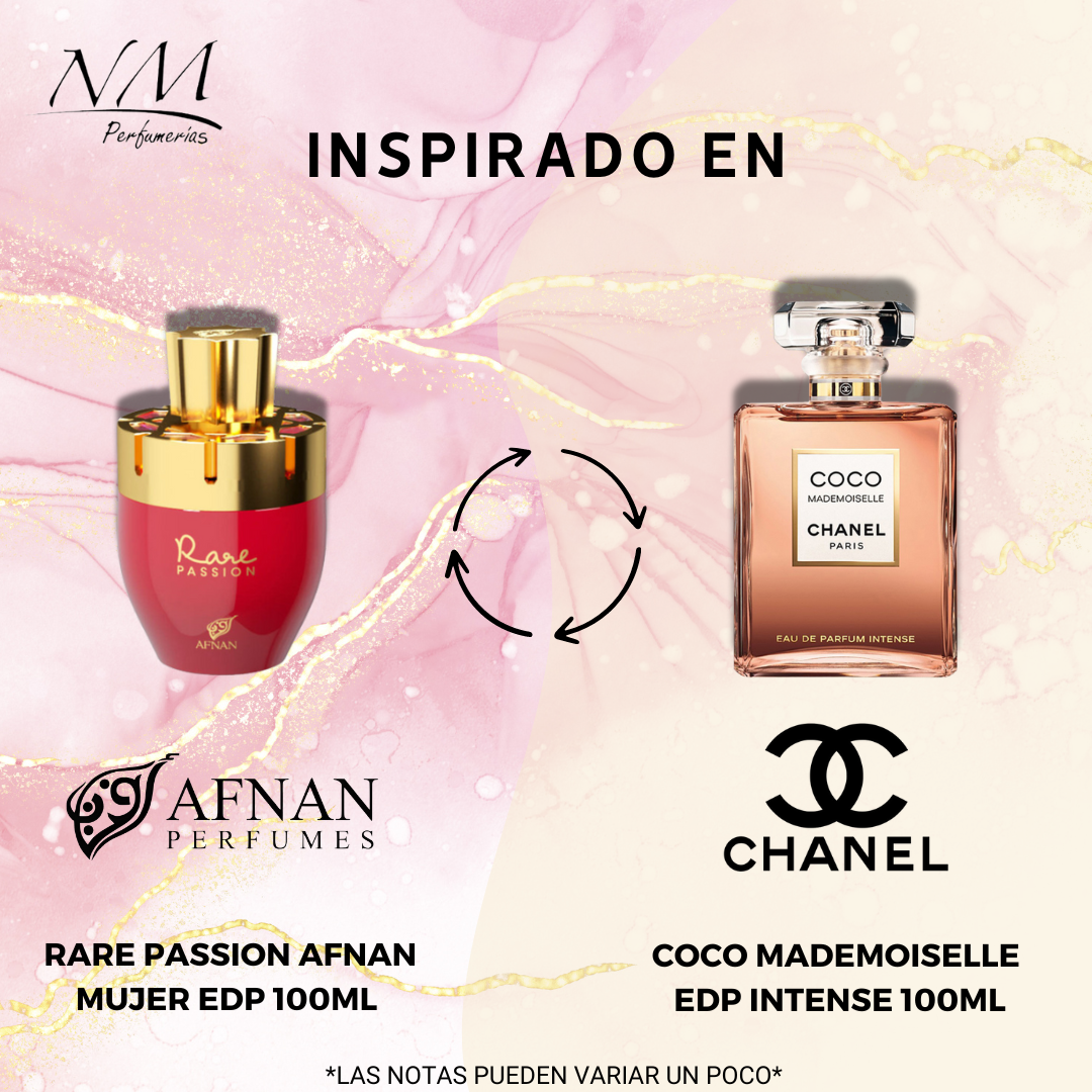Rare Passion Afnan 100Ml Mujer Perfume