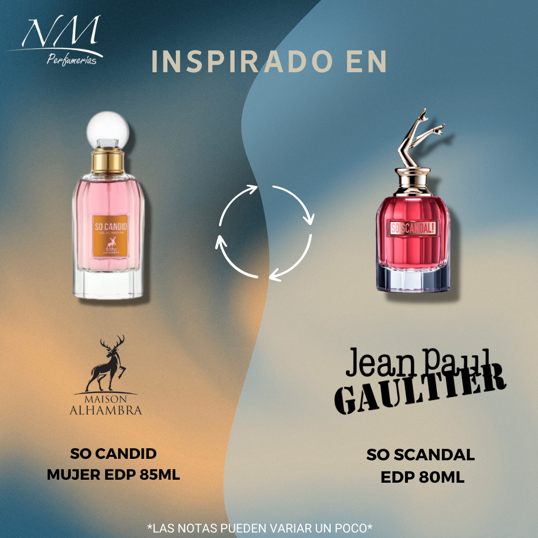 So Candid Maison Alhambra 85Ml Mujer Edp