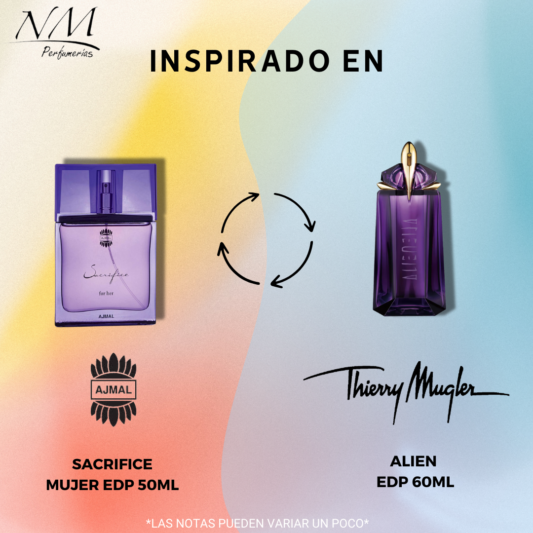 Sacrifice Ajmal Estuche 50Ml Mujer Edp