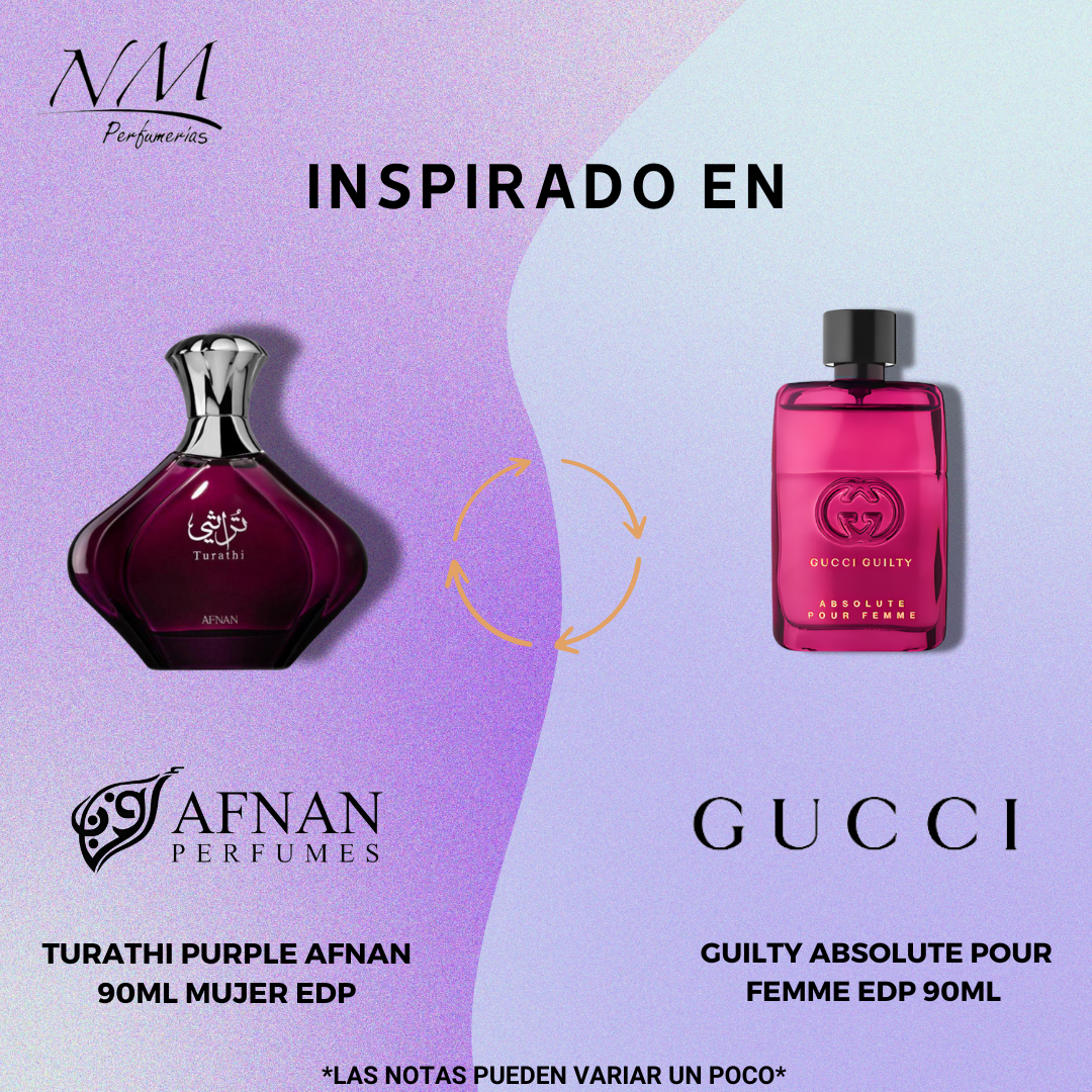 Turathi Purple Afnan 90Ml Mujer Perfume