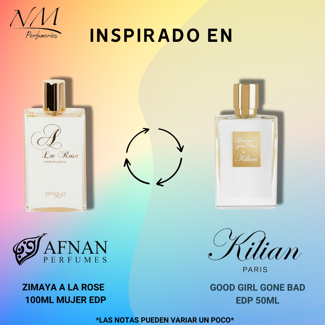 Zimaya A La Rose Afnan 100Ml Mujer Perfume