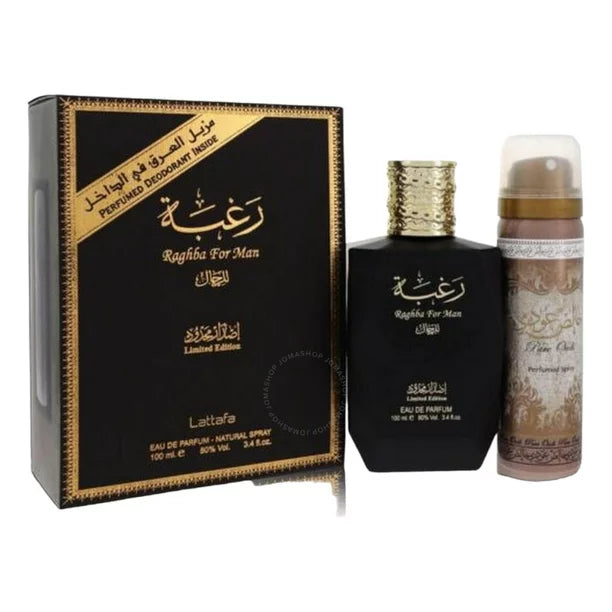 Raghba For Man Lattafa Estuche