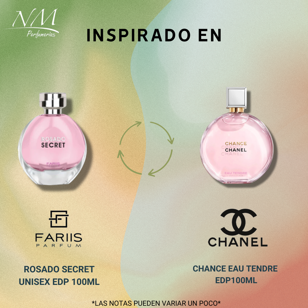 Rosado Secret Fariis 100Ml Mujer Edp
