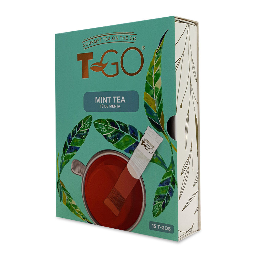T-GO Te de menta gourmet. 15 Tiras