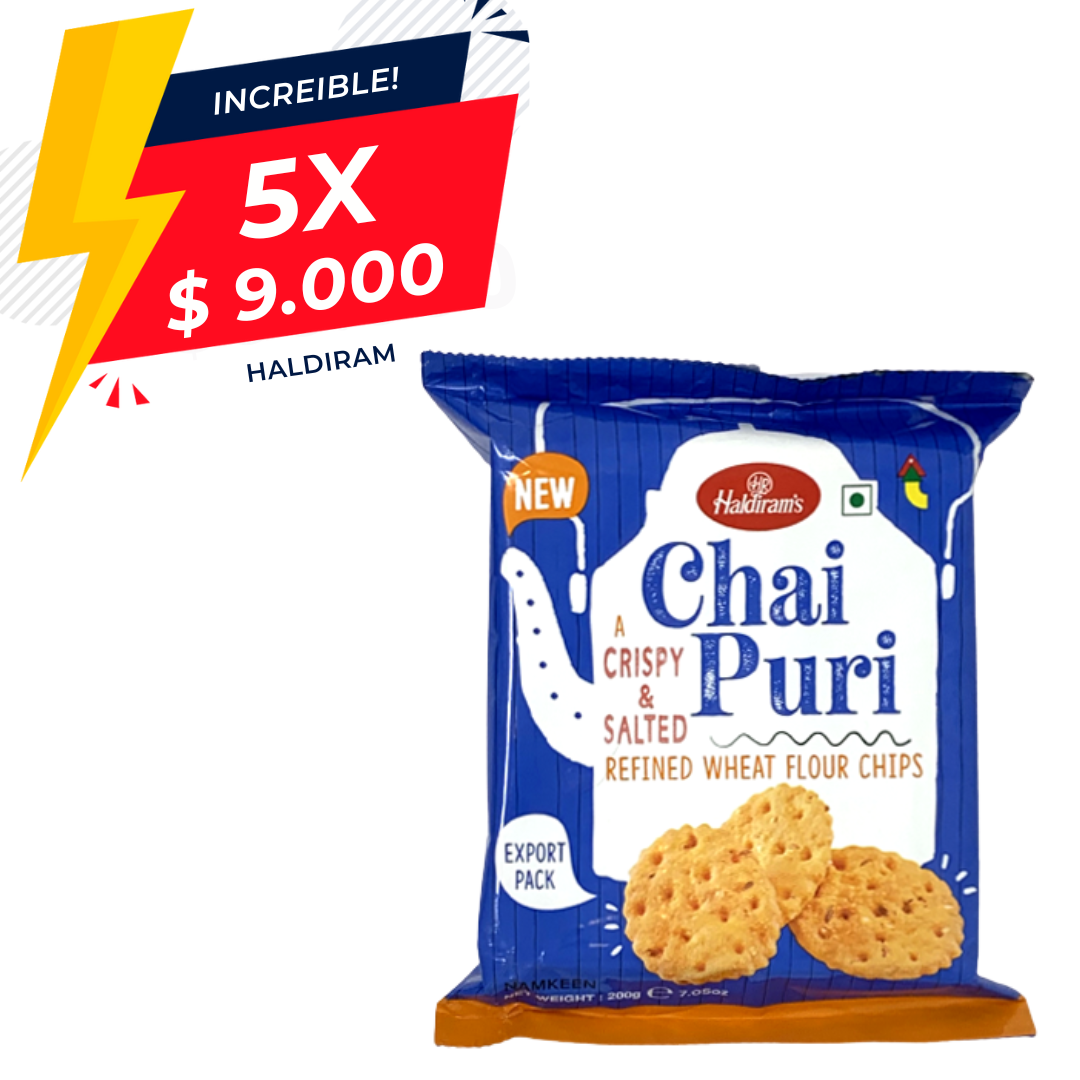 Chai Puri Haldiram 200G Snacks