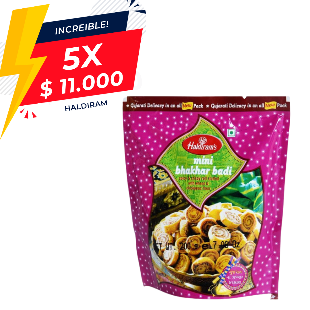 Mini Bhakhar Badi Haldiram 200G Snacks