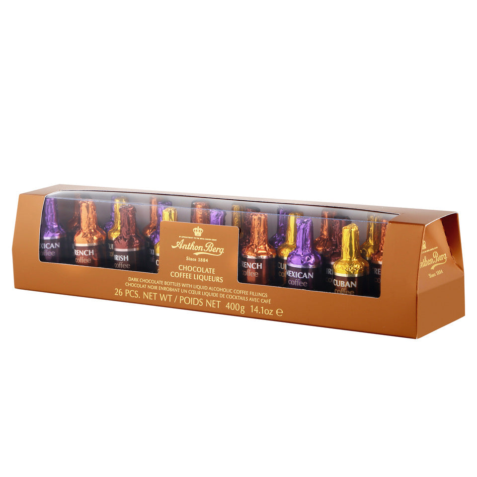 COFFEE LIQUEURS 26 PCS ANTHON BERG 400G CHOCOLATE