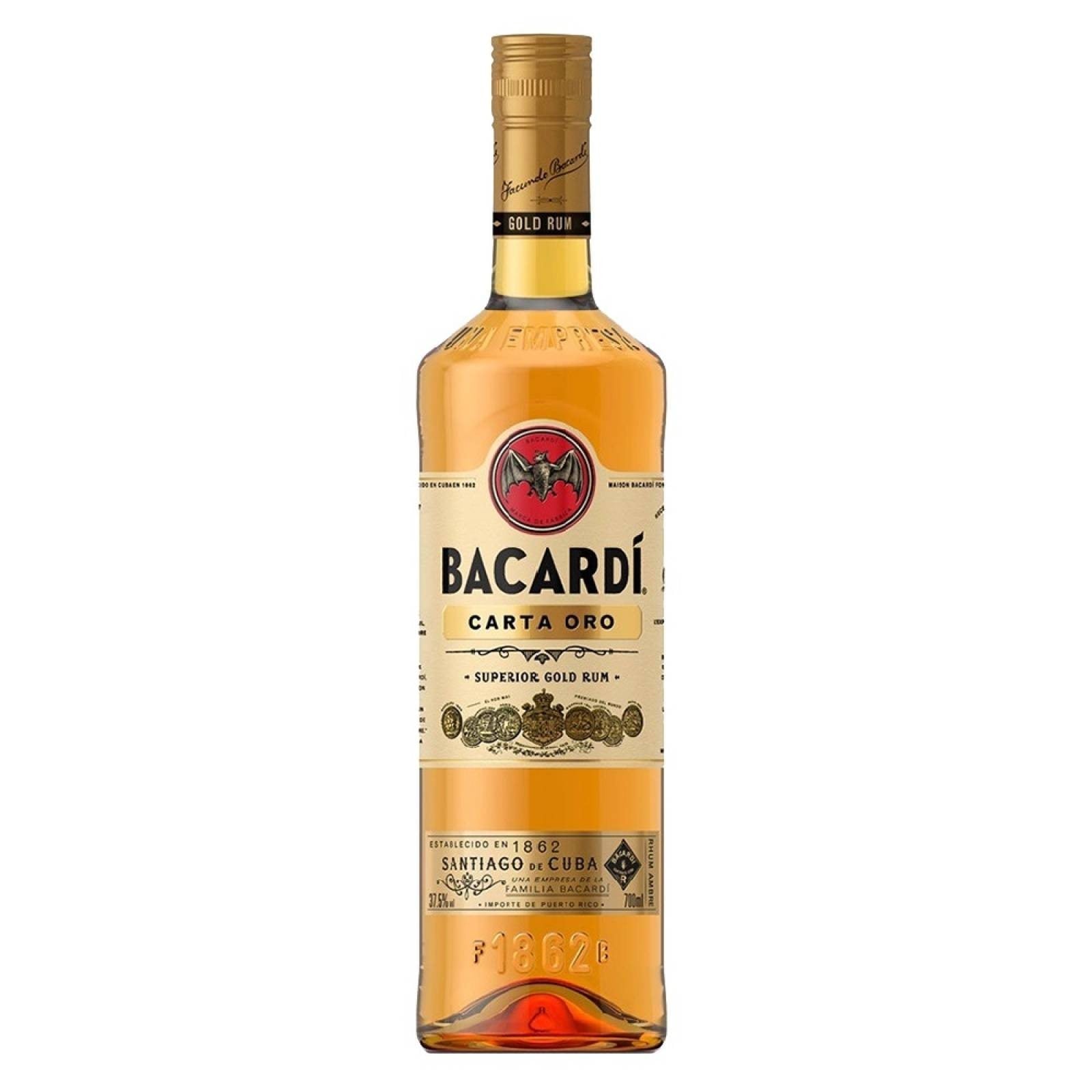 Ron Bacardi Carta Oro 980Ml