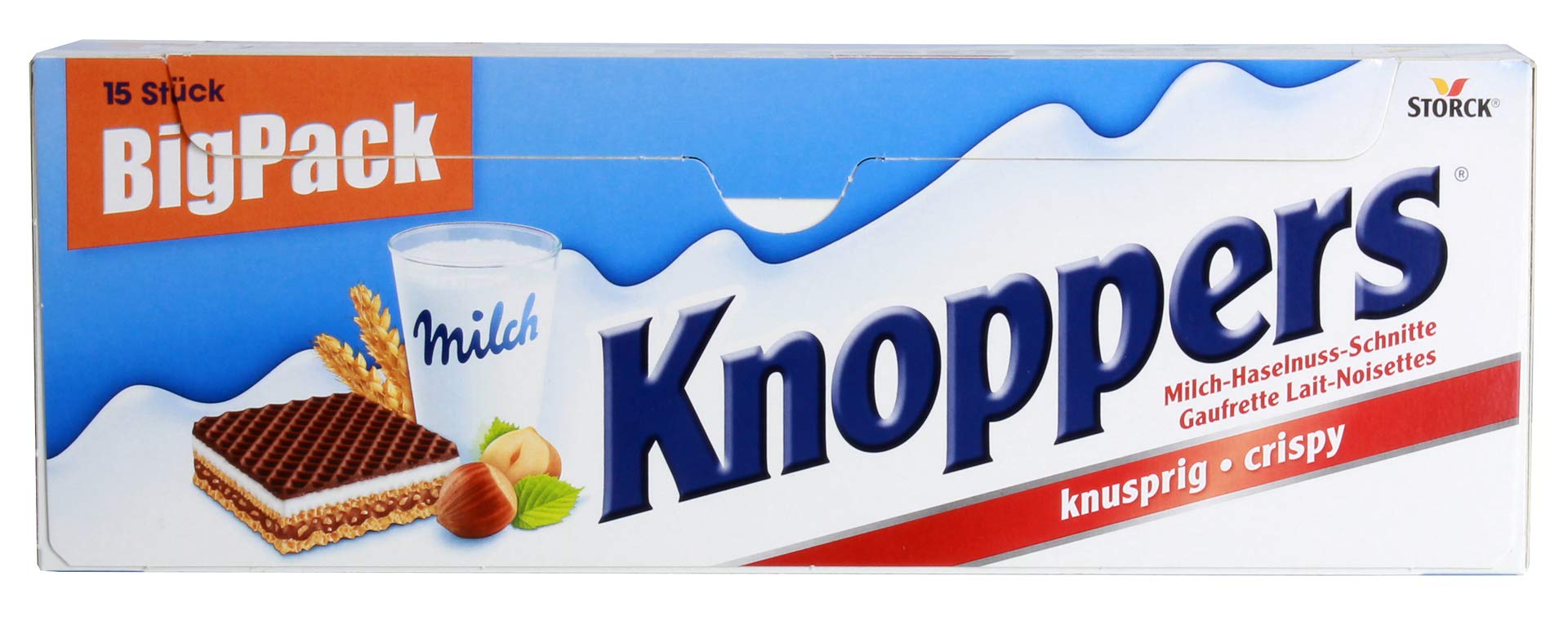 Knoppers Big Pack Knoppers 357G Chocolate