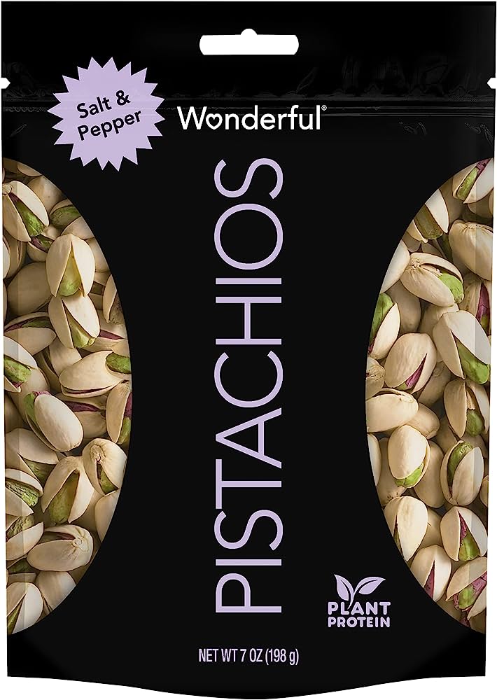 Pistachios Salt And Pepper Wonderfull 198G