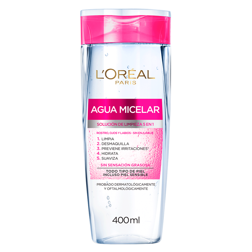 Agua Micelar 5 En 1 Hidra-Total 5 400Ml / Cosmetic