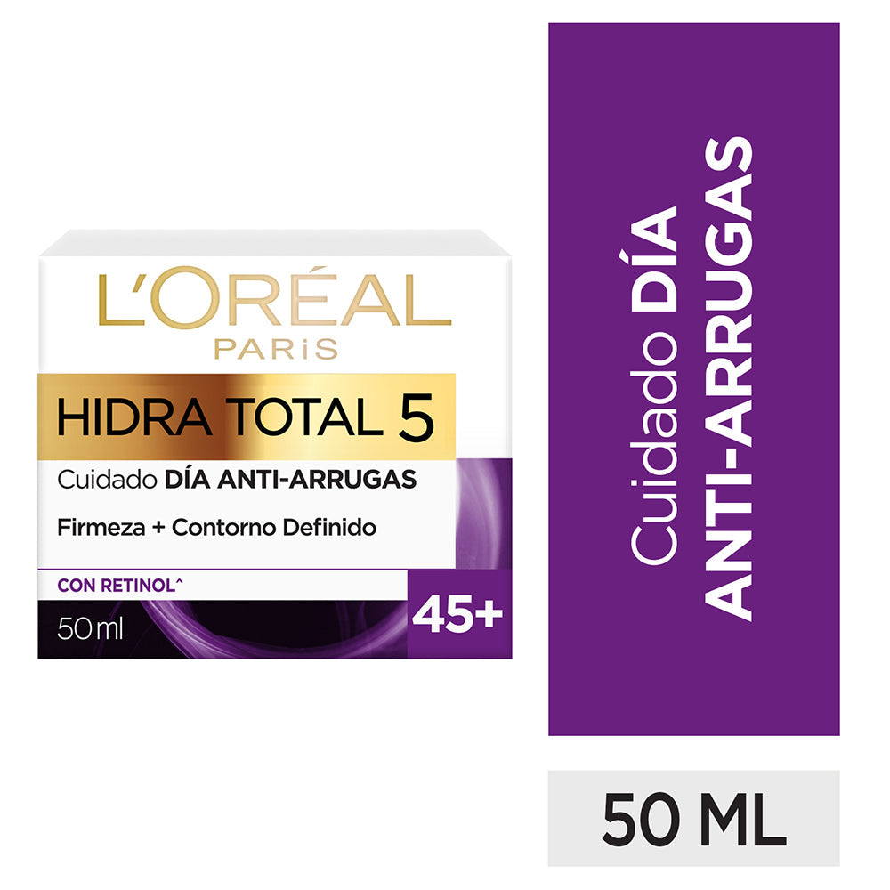 Crema De Día Anti-Arrugas +45 Hidra-Total 5 50 Ml / Cosmetic