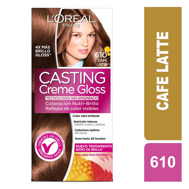 Tinte Casting Creme Gloss 610 Cafe Latte