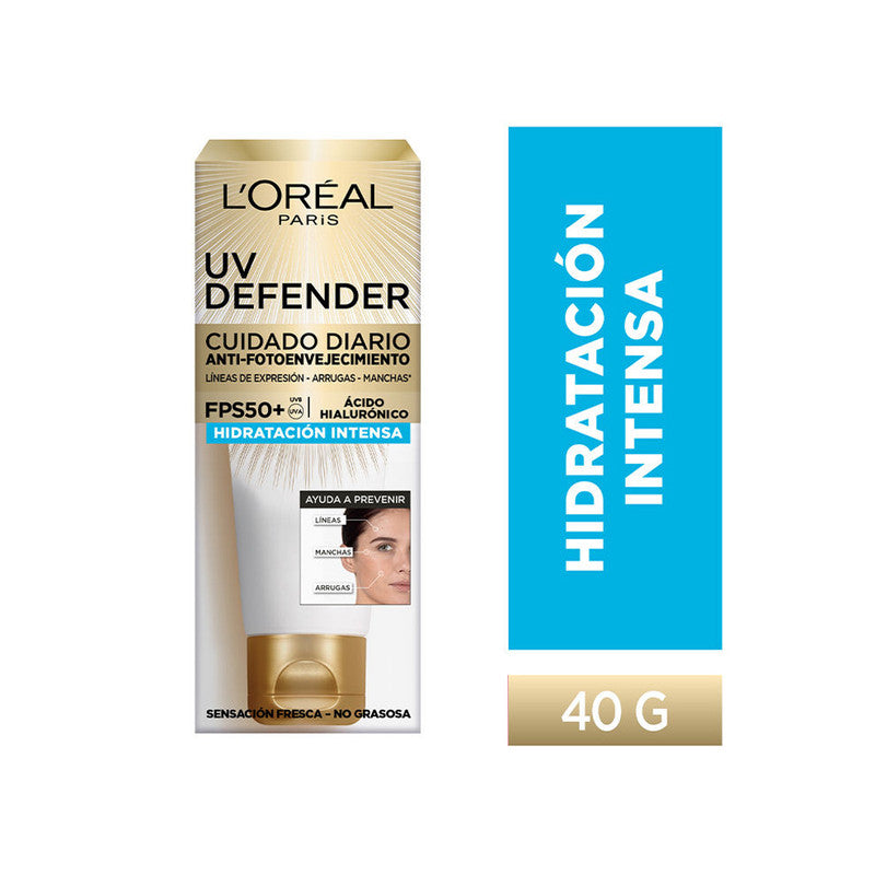 Uv Defender Hidratación Intensa 40 G.