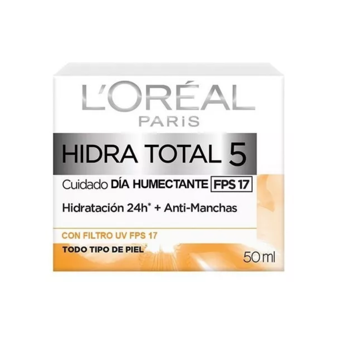Crema De Día Hidratante Anti-Manchas Hidra -Total 5 50 Ml