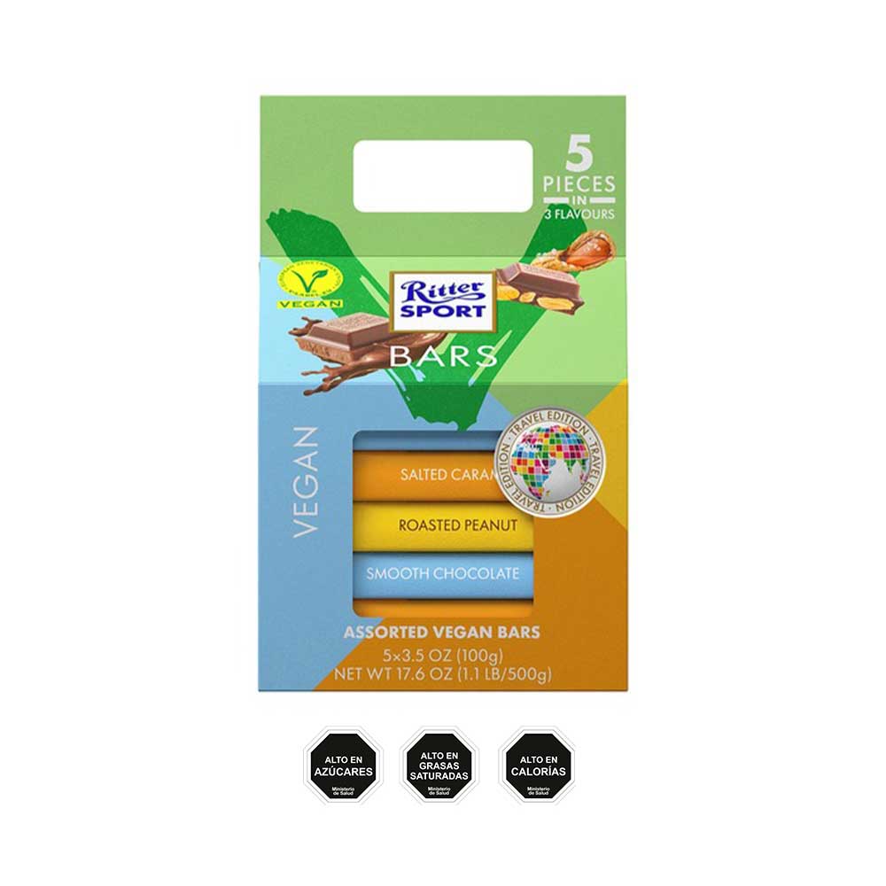 Vegan Selection Tower Ritter Sport 10X500G Chocolates
