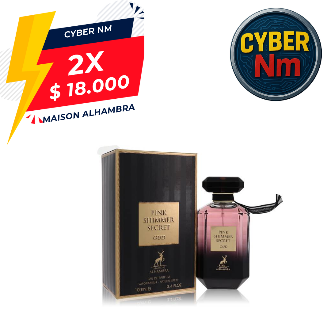 Pink Shimmer Secret Oud Maison Alhambra 100Ml Mujer Edp