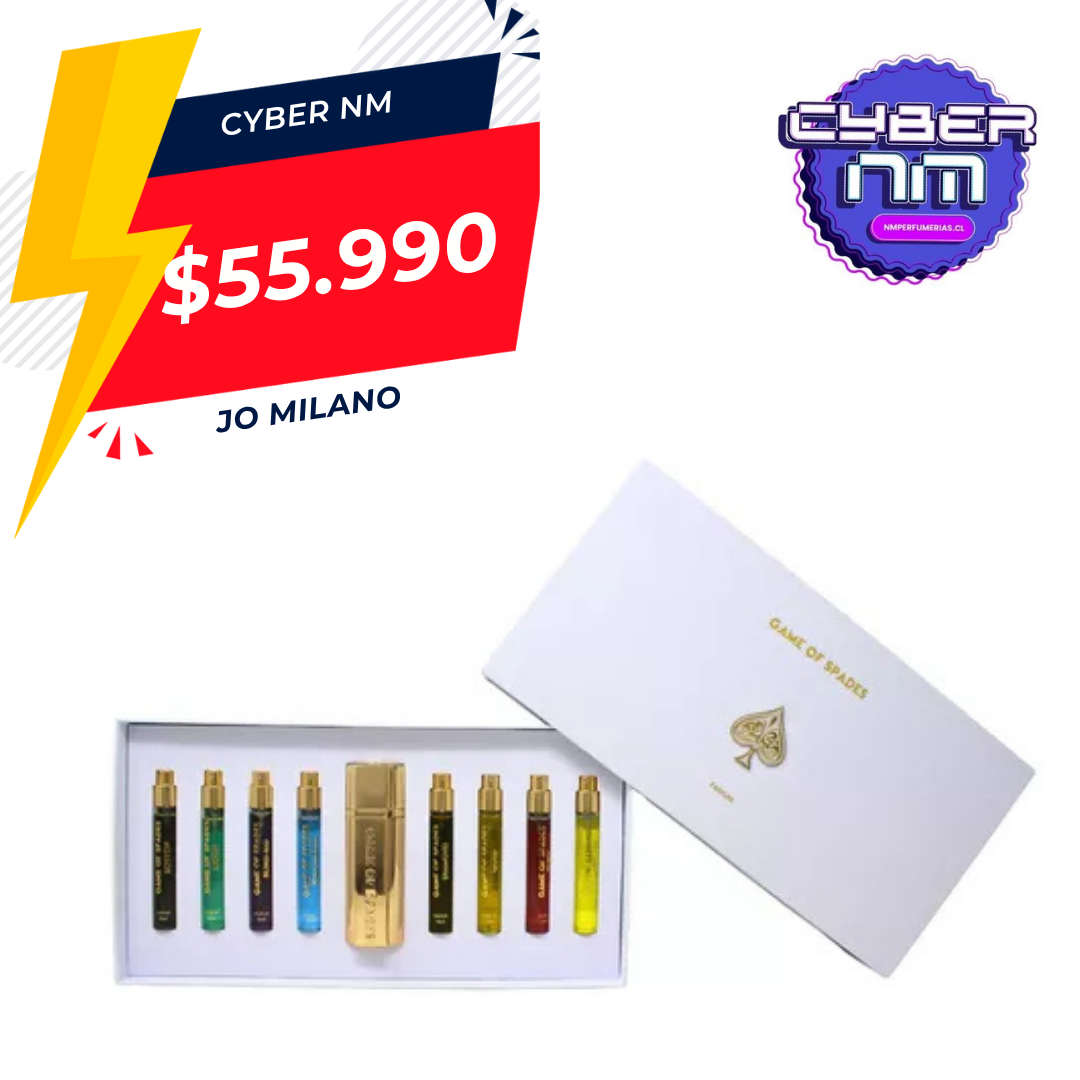 Game Of Spades Discovery Set 9Pcs 10Ml Unisex Jo Milano Edp