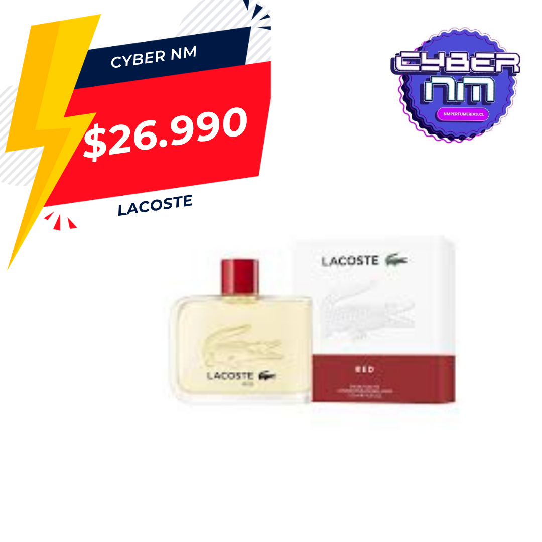 Red Lacoste 125Ml Hombre Edt