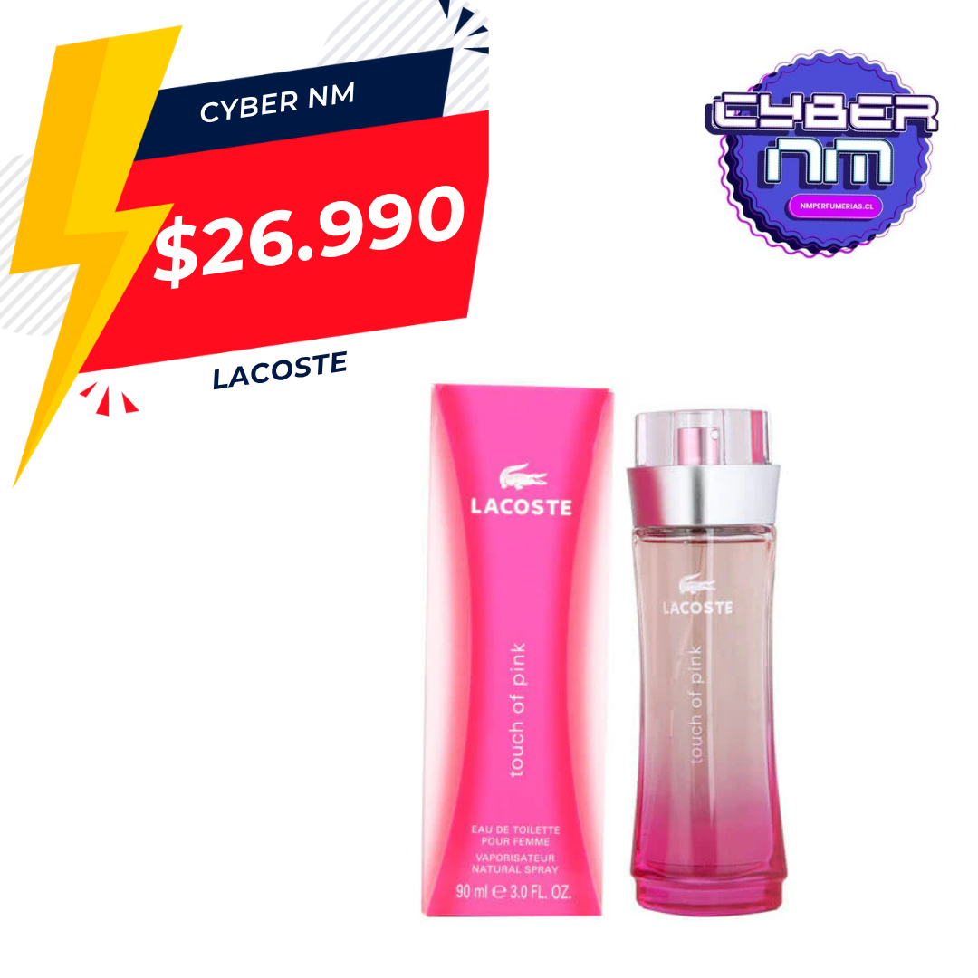 Lacoste Touch Of Pink Edt 90Ml Mujer