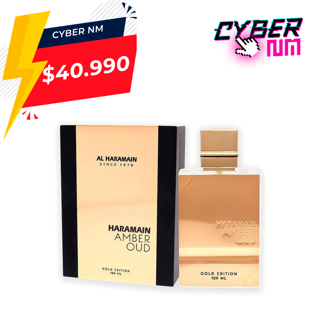 Amber Oud Gold Al Haramain 120Ml Hombre Edp