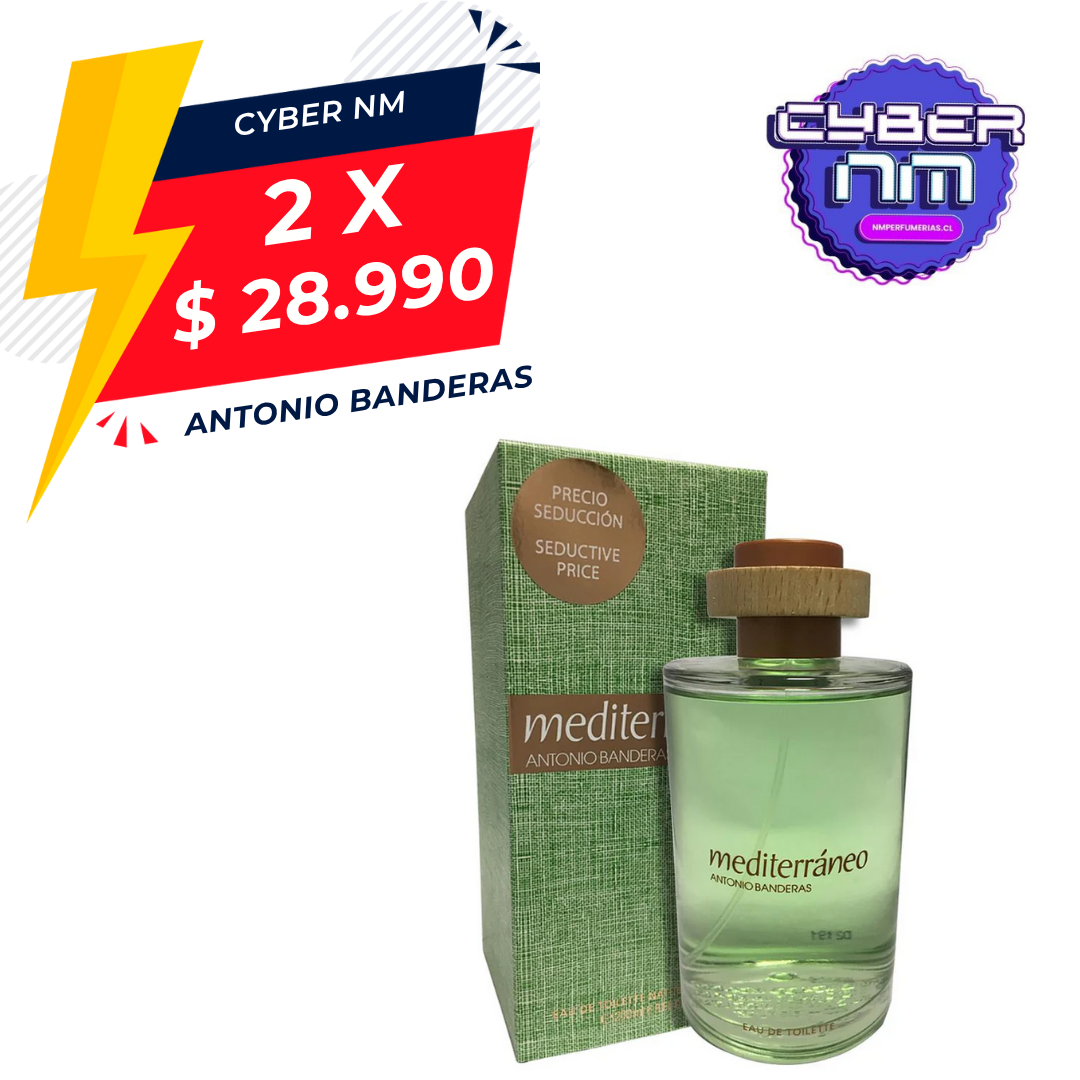 Mediterraneo Antonio Banderas 200Ml Hombre Edt