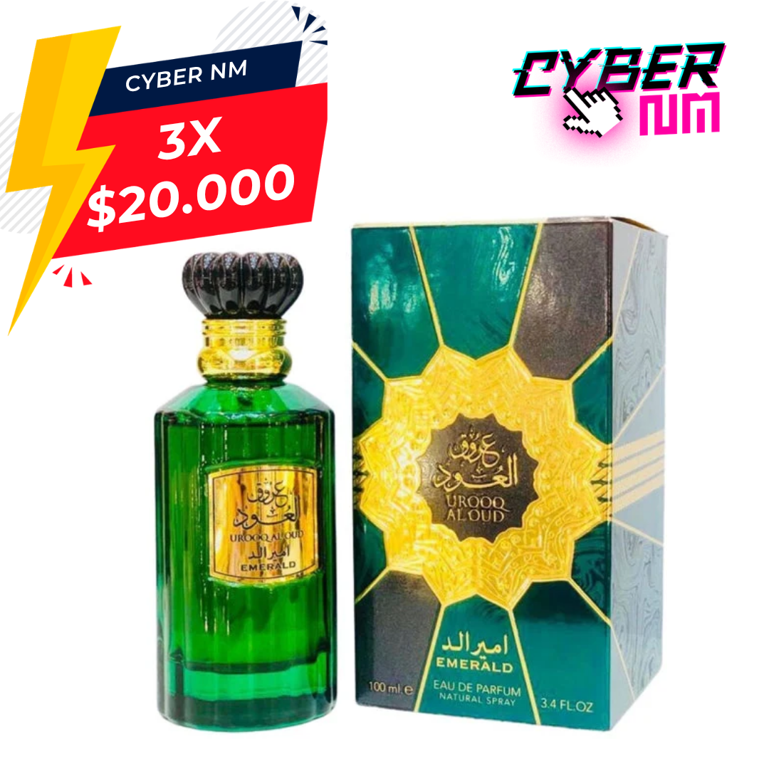Urooq Al Oud Emerald Lattafa 100Ml Unisex Edp