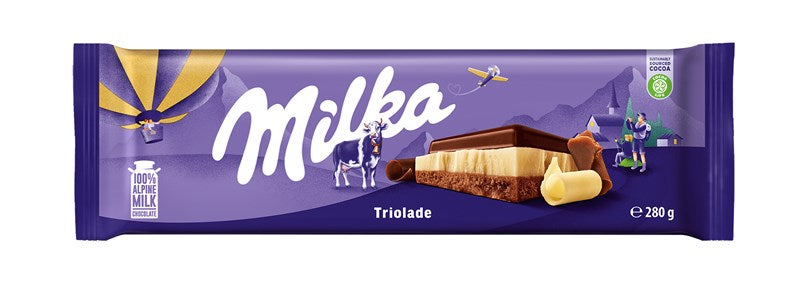 Triolade Tablet Milk 280G Chocolate