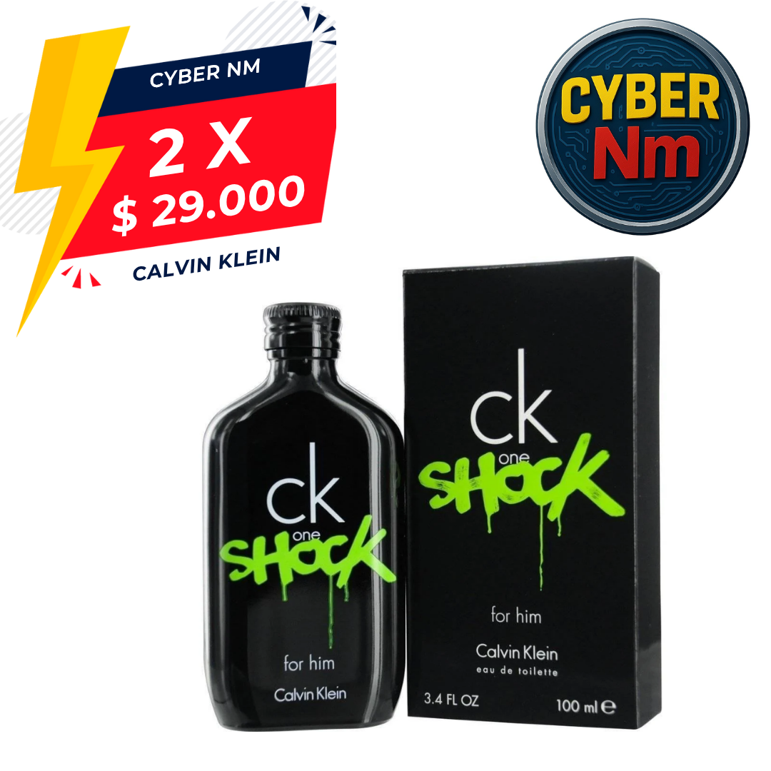 Ck One Shock 100Ml Hombre