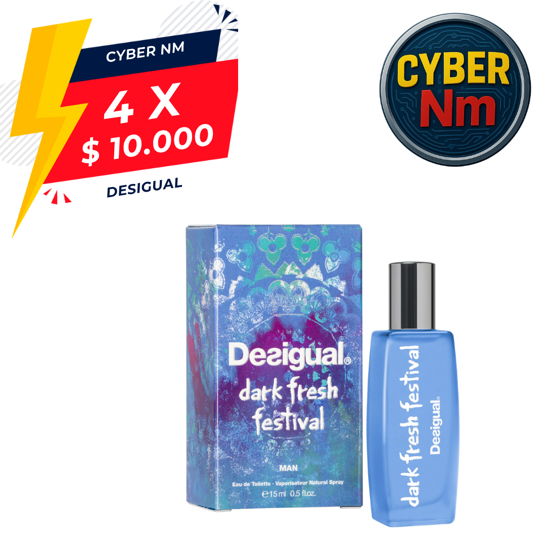 Dark Fresh Festival Desigual 15Ml Hombre Edt