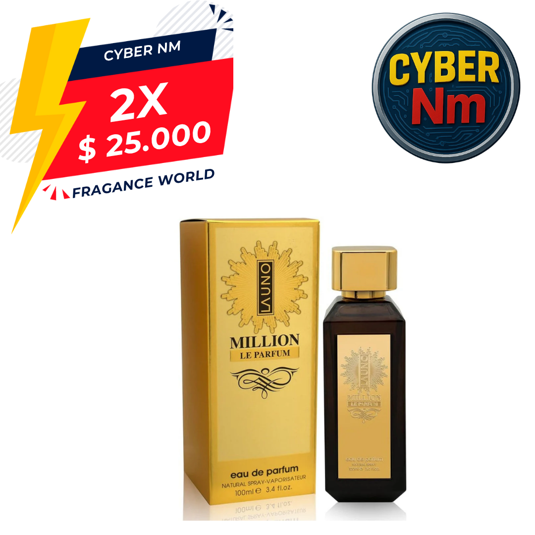 La Uno Million Le Parfum Fragrance World 100Ml Hombre Edp