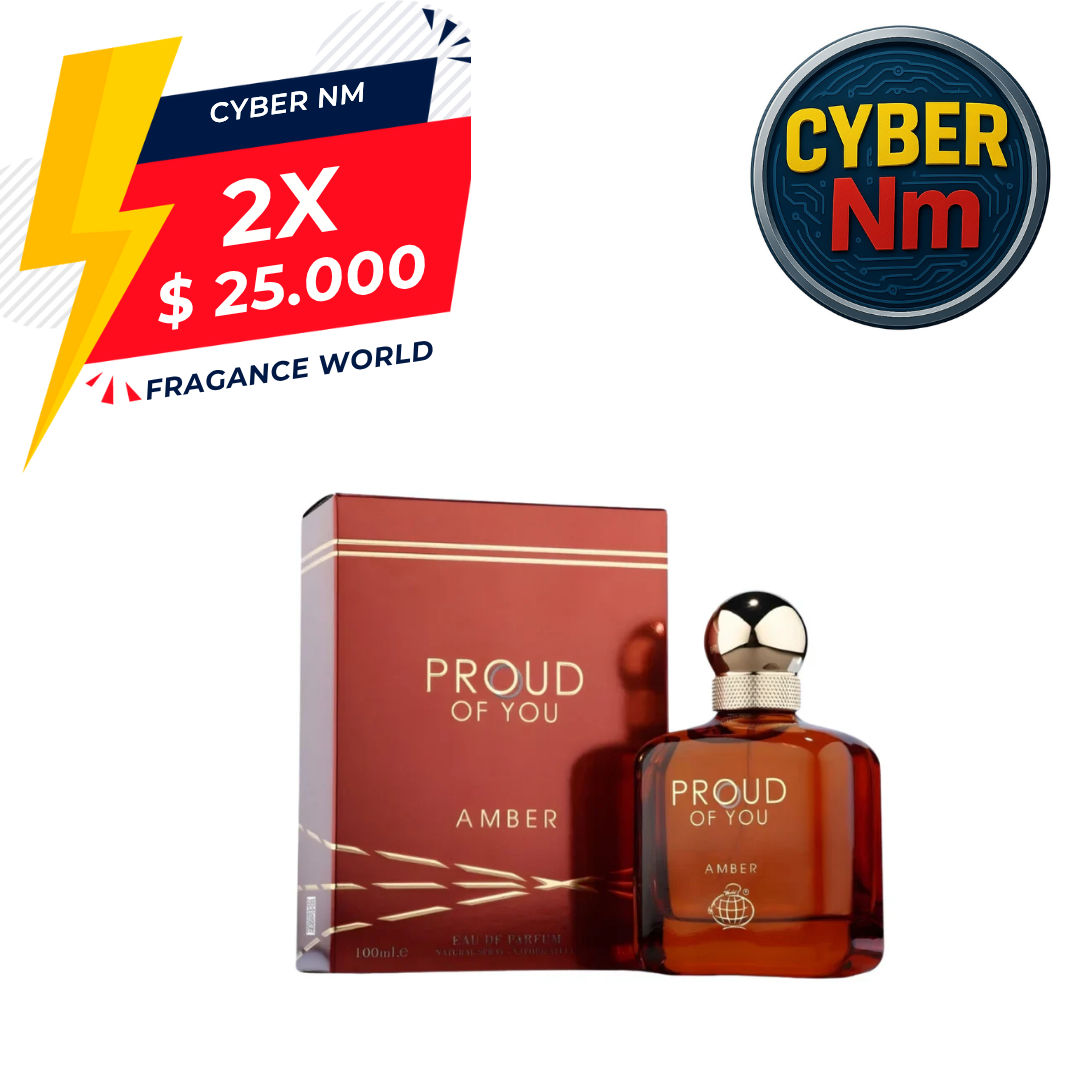 Proud Of You Amber Fragrance World 100Ml Unisex Edp