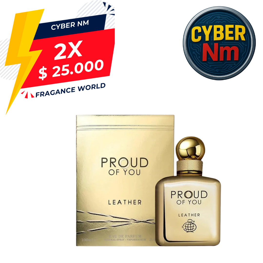 Proud Of You Leather Fragrance World 100Ml Hombre Edp