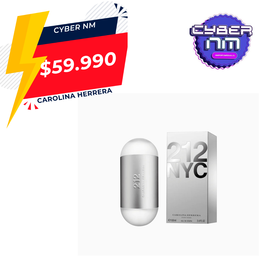 212 Carolina Herrera 100Ml Mujer Edt